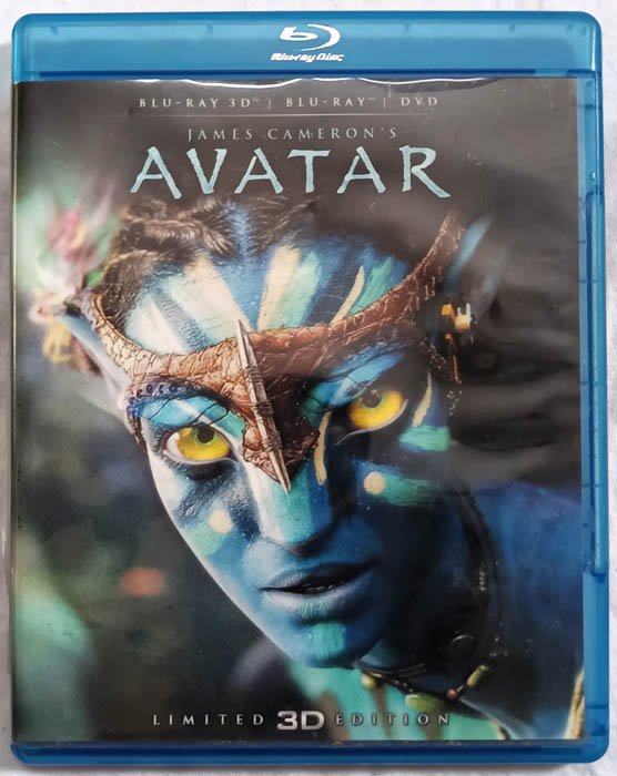 Avatar 3D Movie Blueray Disc