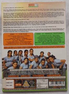 Chak De Hindi Movie DVD