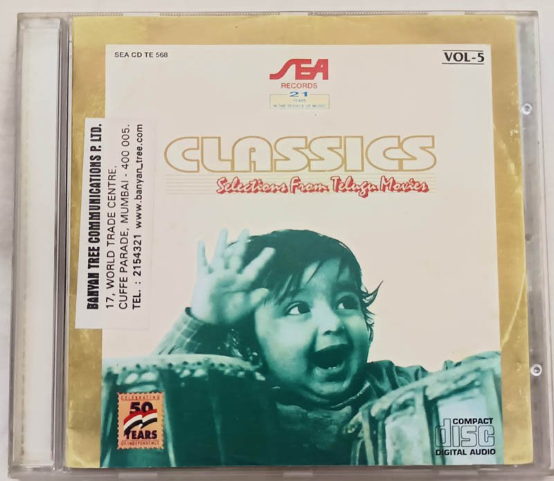 Classics Selection from telugu movies Audio cd