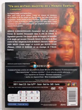 Conan Le Barbare English Movie DVD