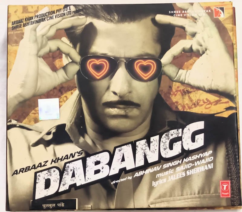 Dabangg Hindi Audio cd By Sajid Wajid