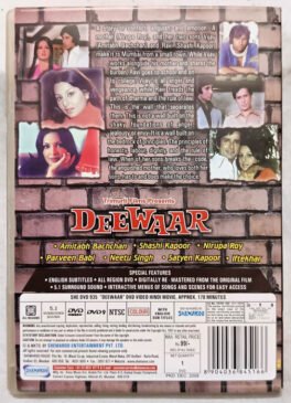 Deewaar Hindi Movie DVD