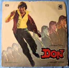Don Hindi Vinyl Record LP By Kalyanji Ananji