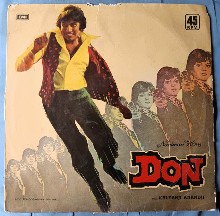Don Hindi Vinyl Record LP By Kalyanji Ananji