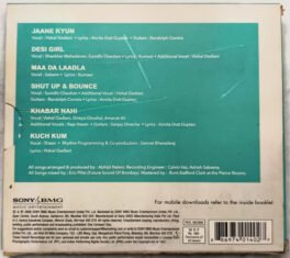 Dostana Audio cd By Vishal & Shekhar