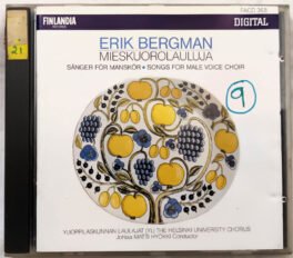 Erik Bergman Mieskuorolauluja Audio cd