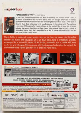Francois Truffaut Shoot The Piano Player English Movie DVD