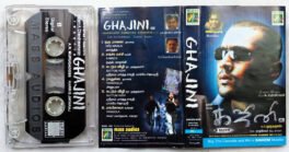 Ghajini Tamil Audio Cassette By Harris Jeyaraj