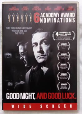 Good Night and Good Luck English Movie DVD