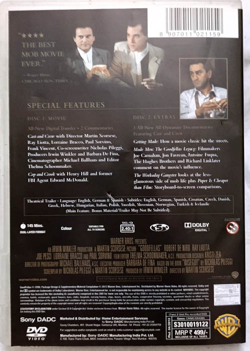Goodfellas English Movie DVD