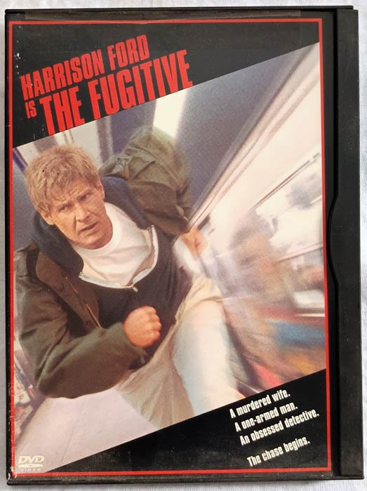 Harrison Ford is The Fugitive English Movie DVD