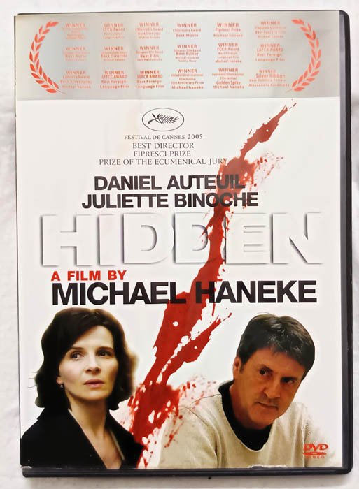 Hidden A Film By Michael Haneke English Movie DVD