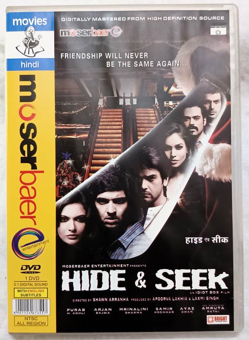 Hide and Seek Hindi Movie DVD