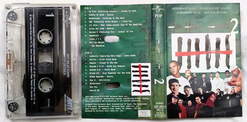 Hip Hop Hard 2 Audio Cassette