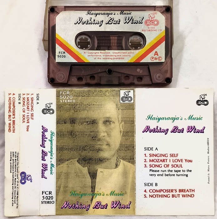 Ilaiyaraaja is Music Nothing But Wind Audio Cassette