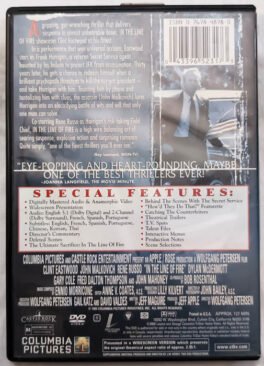 In The Line of Fire Movie Dvd