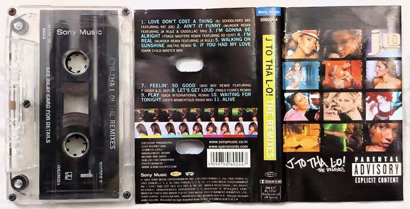 J to Tha Lo The Remix Audio Cassette