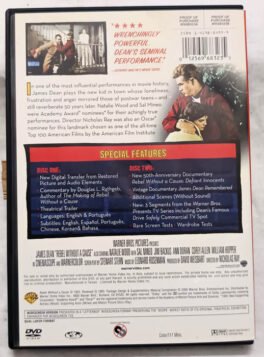 James Dean in Rebel Without A Cause English Movie DVD