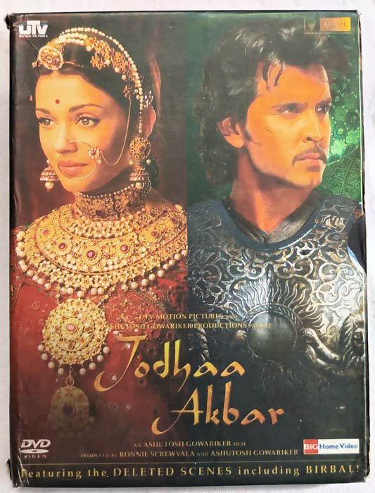 Jodhaa Akbar Hindi Movie DVD