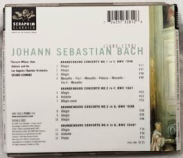 Johann Sebastian Bach 1685 – 1750 Audio cd