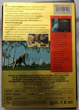 Jurassic Park English Movie DVD