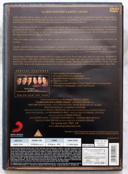 Kabhi Khushi Kabhie Gham Hindi Movie DVD