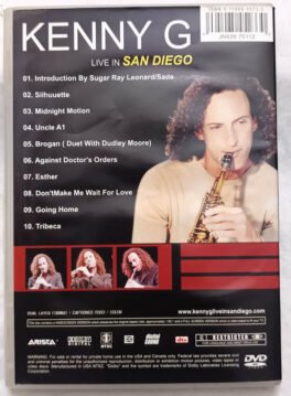 Kenny G Live in San Diego English Movie DVD