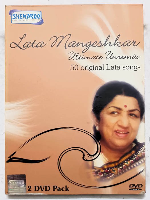 Lata Mangeshkar Ultimate Unremix Hindi Movie 2 DVD Pack
