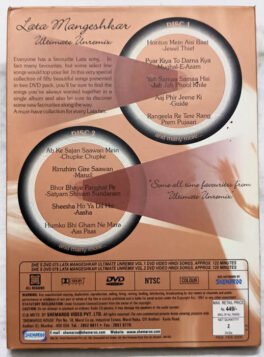 Lata Mangeshkar Ultimate Unremix Hindi Movie 2 DVD Pack