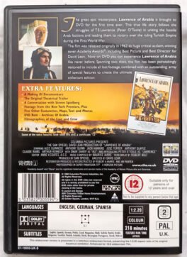 Lawrence of Arabia English Movie DVD