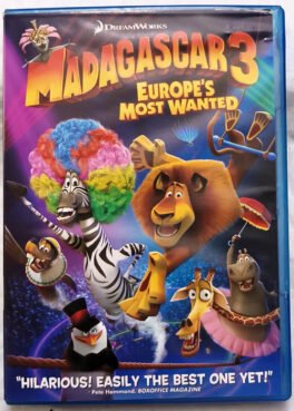 Madagascar3 Europes Most Wanted English Movie DVD