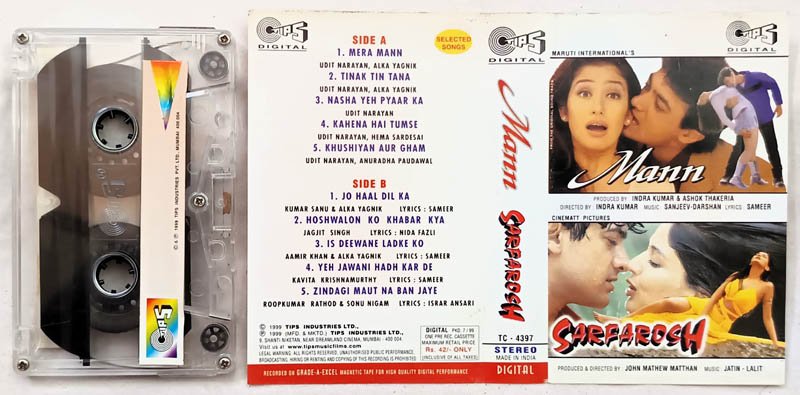 Mann-Sarfarosh Hindi Audio Cassette