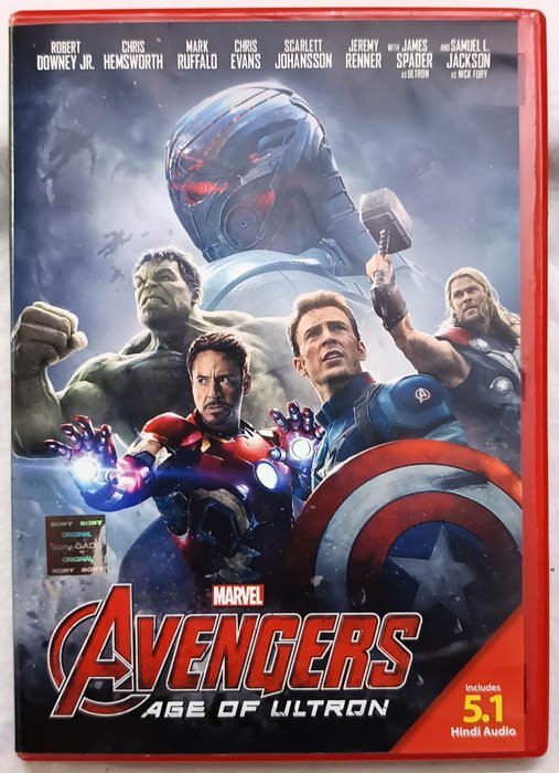 Marvel Avengers Age of Ultron English Movie DVD