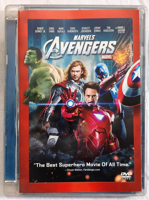 Marvels Avengers Movie DVD