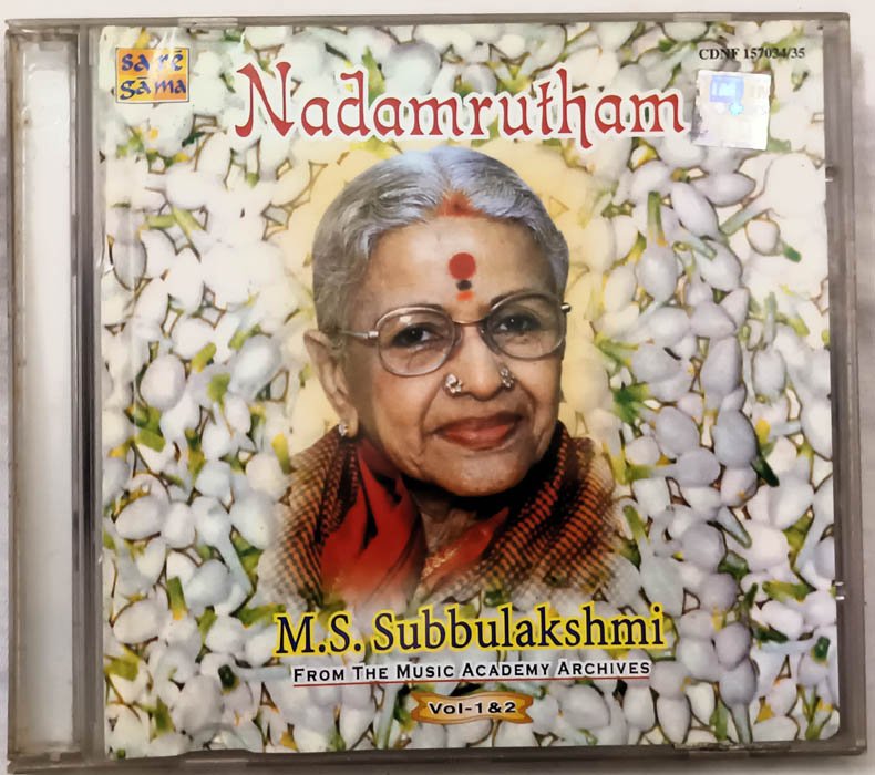 Nadamrutham M S Subbulakshmi Audio cd
