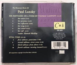 Paullansky Fantasies and Tableanx Audio cd