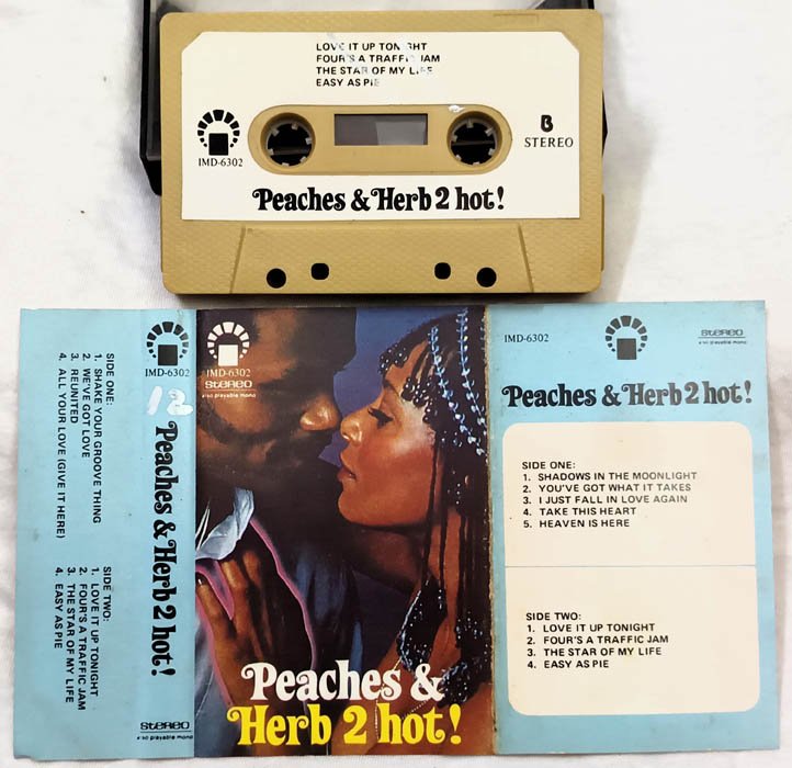 Peaches & Herb 2 Hot Audio cassette