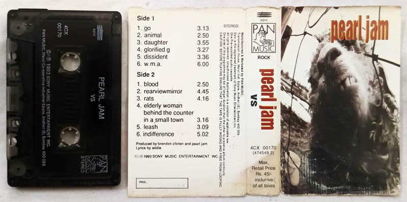 Pearl Jam VS Audio Cassette