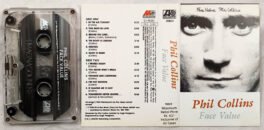 Phil Colins Face Value Audio Cassette