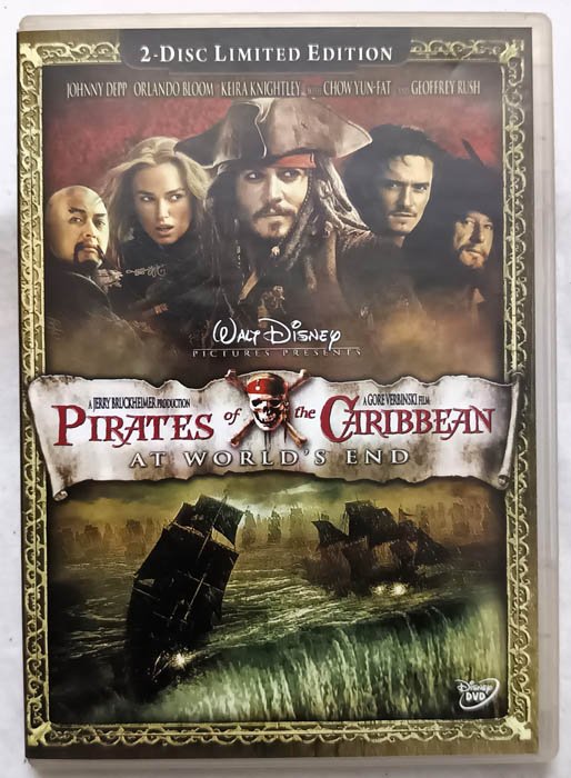 Pirates of The Caribbean At Worlds End English Movie DVD