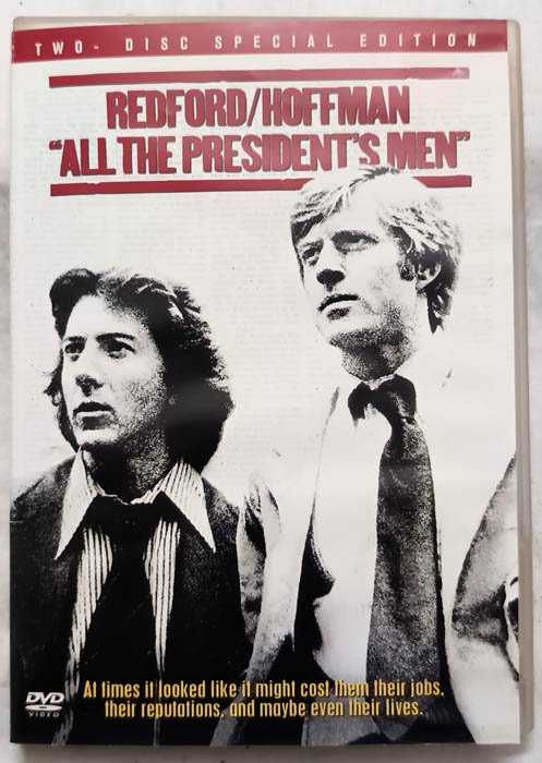 Redford Hoffman All The Presidents Men Movie Dvd