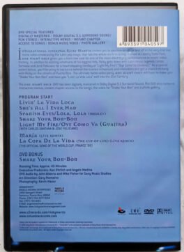 Ricky Martin One Night only English Movie DVD