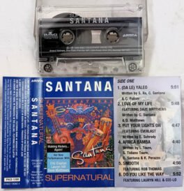 Santana Supernatural Audio Cassette