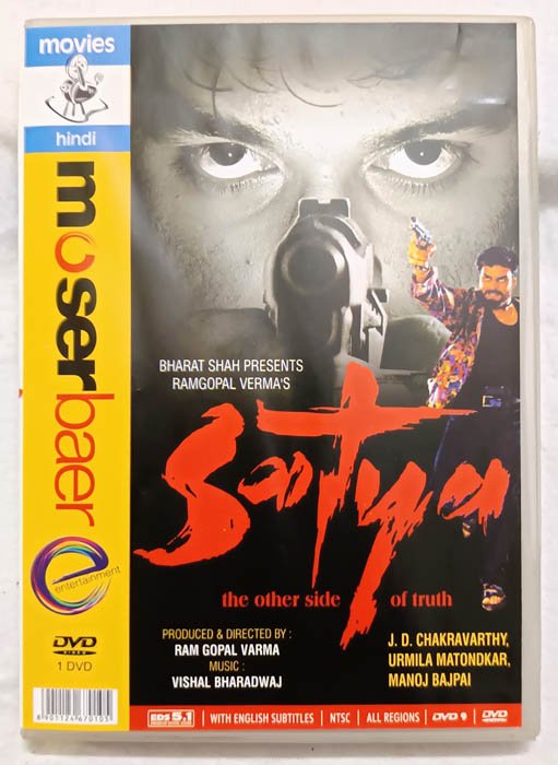 Satya Hindi Movie DVD..