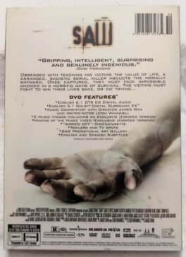 Saw English Movie DVD
