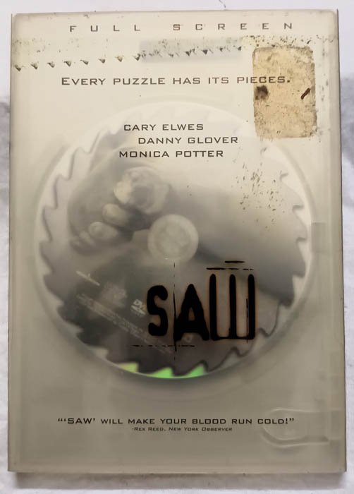 Saw English Movie DVD