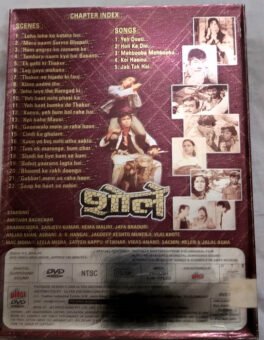 Sholay Hindi Movie DVD