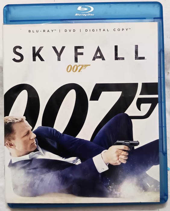 Skyfall 007 English Movie DVD