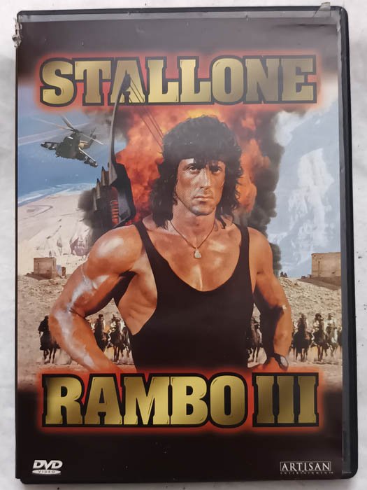 Stallone Rambo III Movie Dvd