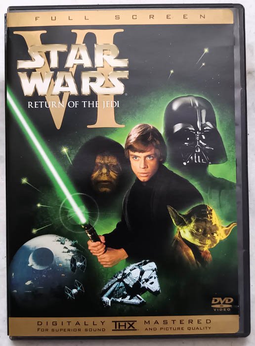 Star Wars Return of The Jedi VI English Movie DVD